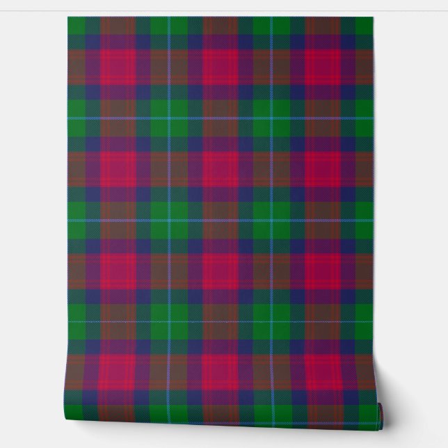 Papier Peint Clan écossais Plaid Tartan Akins (Déroulement)