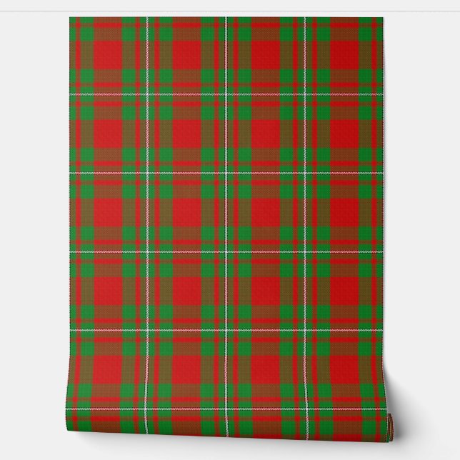 Papier Peint Clan MacGregor Tartan (Déroulement)