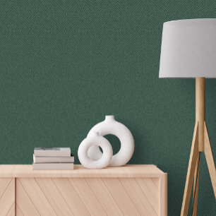 Papier Peint Classique simple herringbone tweet effet vert fonc