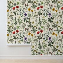 Collage de fleurs sauvages