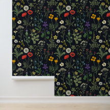 Collage de fleurs sauvages