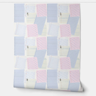 Papier Peint Collage des documents scolaires