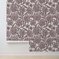 Collage floral byzantin de fleurs pays vintage