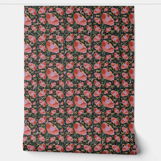 Papier Peint Colorful Floral Wallpaper with Bows – Vibrant Home