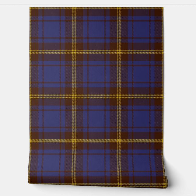 Papier Peint Comté d'Irlande Sligo Tartan Plaid (Déroulement)