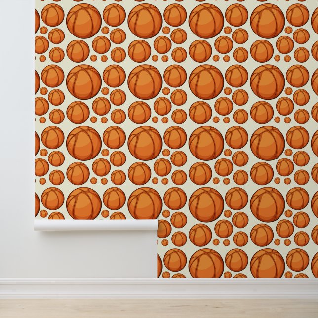 Papier Peint Conception des boules de basket (Application)