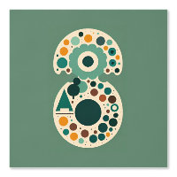 Conception des cercles Abstraits géométriques rétr