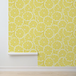 Papier Peint Conception des tranches de citron