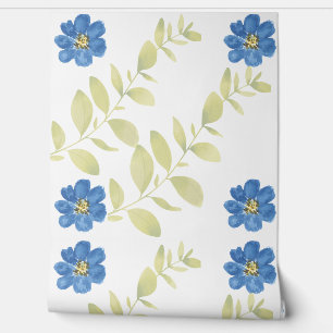 Papier Peint Conception minimale florale