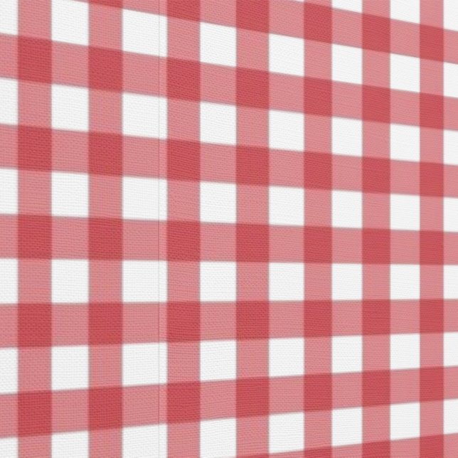 Papier Peint Contrôle blanc rouge (Couture)