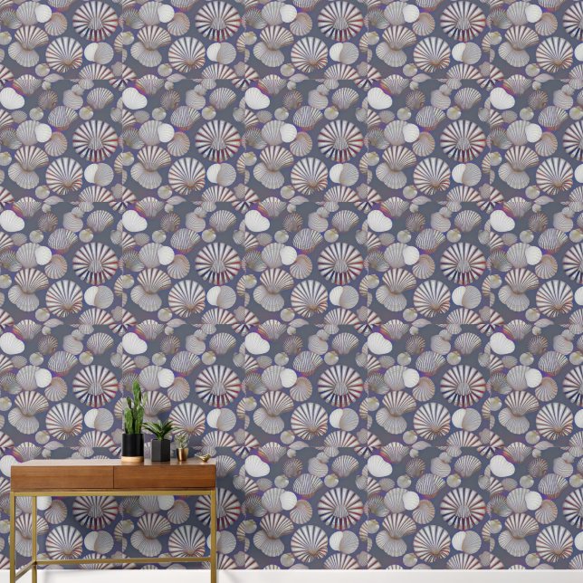Papier Peint coquille (Couloir)