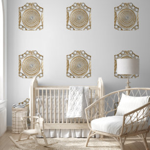 Papier peint Corde beige Brown