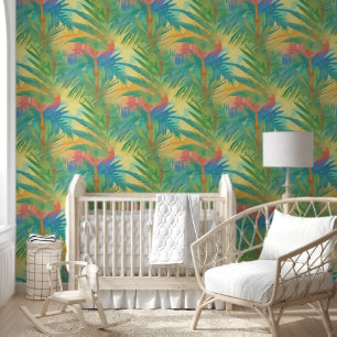 Papier Peint Coucher de soleil tropical chaud