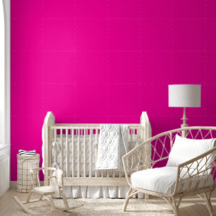 Papier Peint Couleur solide rose néon
