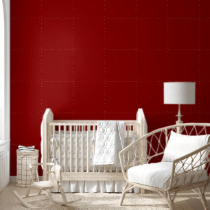 Papier Peint Couleur solide rouge velours tendance   Élégant