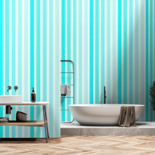 Papier Peint Couleurs de dégradé turquoise triées