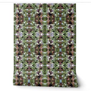 Papier Peint Couleurs Honeypeb Mosaic Motif