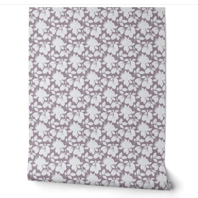 Papier Peint Couvre-Mur Motif Berry Etched (Déroulement)