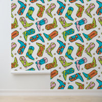 Cowboy Cowgirl Boots Western Motif