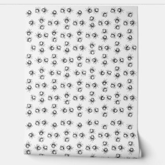 Papier Peint Créatures dessinées à la main motif d'illustration