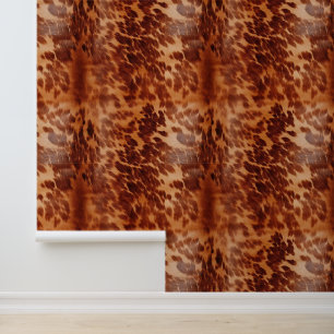 Papier Peint Crème Brown de cowhide