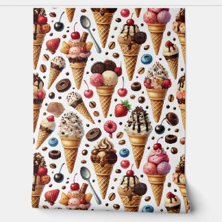 Papier Peint Cuillère pleine de sucre