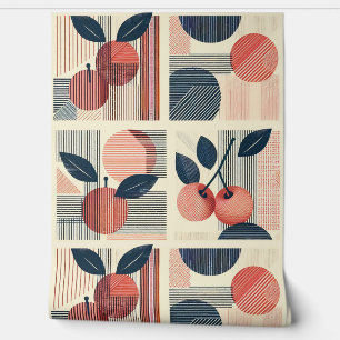 Papier Peint Cuisine Cherry Cottage V2