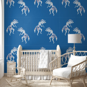 Papier Peint Culture amérindienne - Danse Kokopelli 4