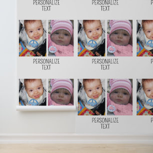 Papier Peint Customisez-le avec vos deux photos et texte