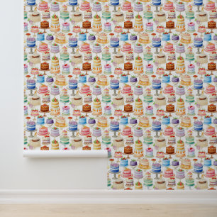 Papier Peint Cute boulangerie carrelée