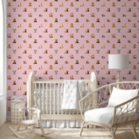 Cute Jungle Animaux Nursery Salle Enfants