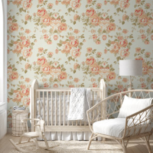 Papier Peint Cute Shabby Chic Floral
