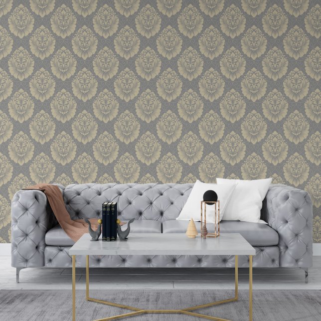Papier Peint Damask Seamless Luxury Classic Floral Pattern (Créateur téléchargé)