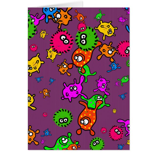 Papier peint de bactéries (Devant)