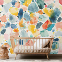 Design Abstrait de la pépinière d'aquarelle Terazz