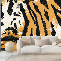 Design d'impression Boho Chic Tiger