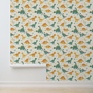 papier peint dinosaure