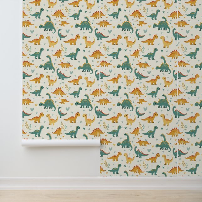 papier peint dinosaure (Application)