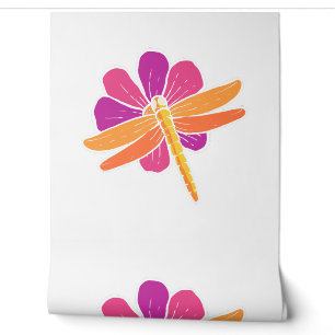 Papier Peint Dons de Botaniste Fleur de libellule