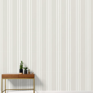 Papier Peint Double Stripe Ton sur Ton Monochromatique Côté Me