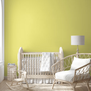 Papier peint doux bébé jaune