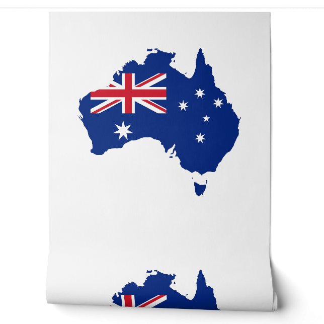 Papier Peint Drapeau australien (Déroulement)