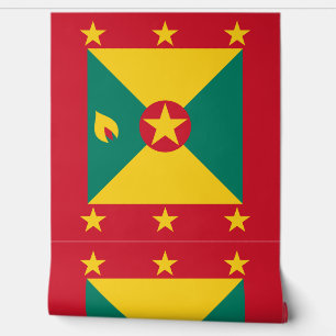Papier Peint Drapeau de la Grenade