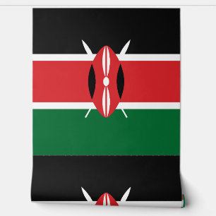 Papier Peint Drapeau du Kenya