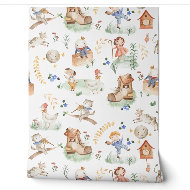 Papier peint du livre Children Story (Déroulement)