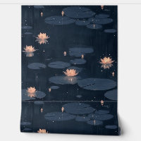 Eau Moody foncé Lily Pond Nature