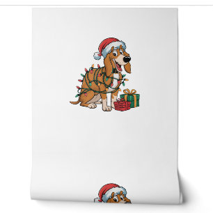 Papier Peint Éclairage de Noël Père Noël Treeing Walker Coonhou
