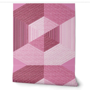 Papier Peint Effet 3D texturé rose "Ratti_Creative_Arts"