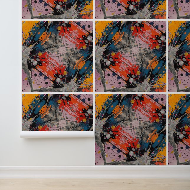 Papier Peint Electric Fusion Burst (Application)