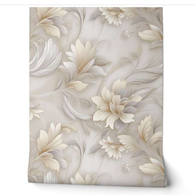 Papier Peint Élégant Acanthus (Déroulement)